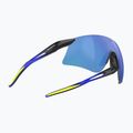 Rudy Project Astral Sphere black crystal blue gloss/polar 3fx asw blue sunglasses 5