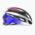 Bike helmet Rudy Project Rebel pearl metal/pink/cyber blue shiny 2