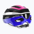 Bike helmet Rudy Project Rebel pearl metal/pink/cyber blue shiny 4