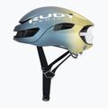 Bike helmet Rudy Project Nytron blue avio/apple green metal matte 3