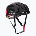 Rudy Project Egos black/pink fluo matte bike helmet