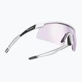 Sunglasses Rudy Project Turbolence white matte/impactx photochromic 2 laser purple 2