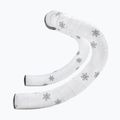 SUPACAZ Super Sticky Kush Galaxy white tape/black print/ano black plugs handlebar wrap 2