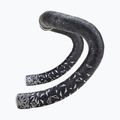 SUPACAZ Super Sticky Kush Star Fade platinum print/ano platinum plugs handlebar wrap