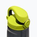 Nalgene On The Fly 740 ml travel bottle charcoal/lime cap 3