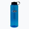 Nalgene Wide Mouth Silo Sustain 1400 ml travel bottle blue/black cap