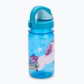 Travel bottle Nalgene On The Fly Kids 350 ml blue unicorn