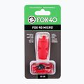 Whistle with cord Fox 40 Micro Safety red 2