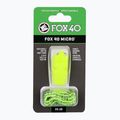 Fox 40 Micro Safety neon yellow whistle with cord 2