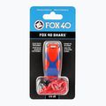 Fox 40 Sharx Safety orange/blue whistle with cord 3