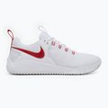 Women's volleyball shoes Nike Air Zoom Hyperace 2 white/university red 2
