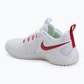 Women's volleyball shoes Nike Air Zoom Hyperace 2 white/university red 3