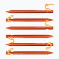 Ticket To The Moon Aluminium tent pegs 6 pcs. orange