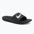 Children's slides Nike Kawa black/white