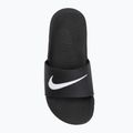 Children's slides Nike Kawa black/white 5