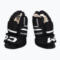 Children's hockey gloves CCM Tacks XR80 JR Gloves black/white 4