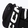Children's hockey gloves CCM Tacks XR80 JR Gloves black/white 6