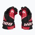 Hockey gloves Bauer Vapor Fly40 Sr black/red 4