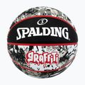 Spalding Graffiti basketball black/red size 7