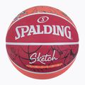 Spalding Sketch Dribble basketball 84381Z size 7 4