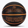 Spalding Phantom basketball black/orange size 6