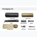 1-person trekking tent Naturehike Mongar UL1 15D moon rock sand 5