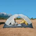 2-person trekking tent Naturehike Mongar UL 2 15D moon rock gray 2
