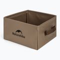 Travel sink Naturehike Składany Square Bucket 13 light brown
