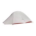 2-person trekking tent Naturehike Cloud Up 2 Pro 20D light gray/red 3