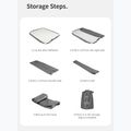 Inflatable mattress Naturehike Chenjing with Pillow Double grey 3
