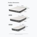 Inflatable mattress Naturehike Chenjing with Pillow Double grey 2