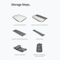Inflatable mattress Naturehike Chenjing with Pillow Triple grey