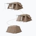 4-person camping tent Naturehike Village 13 Ridge Ultimate Edition brown/ti black 2