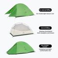 2-person trekking tent Naturehike Cloud Up 2 Base 210T bud green 2