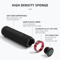 Handlebar grips Rockbros BT1001 Handlebar Grips black/red 3