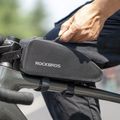 Bike frame bag Rockbros AS-019 Bike Tube Bag S black 13