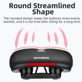 Bike saddle Rockbros AQ-6090 black/red 2