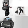 Bike trunk bag Rockbros A6-03BK Bicycle Pannier Bag black 4