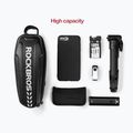 Bike frame bag Rockbros B60 Bike Tube Bag M black 4
