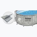 Bestway Power Steel Swim Vista Series Oval Pool Set 427x250 cm grey 4