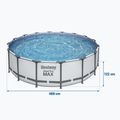 Bestway Steel Pro Max Pool Set 5612Z 488 x 122 cm grey 5