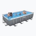 Bestway Power Steel Rectangular Pool Set 56466N 549 x 274 cm dark grey 2