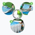 Bestway Power Steel Rectangular Pool Set 56466N 549 x 274 cm dark grey 8