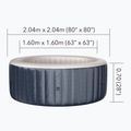 MSpa Muse Jet Indigo juniper 6-person Jacuzzi 15