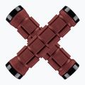Lizard Skins Dual-Clamp Northshore handlebar grips deep red