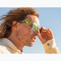 Sunglasses Aztron Blitz green/teal/blacktortoise/polarized silver blue mirror/grey 7