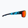 Sunglasses Aztron Avatar-X2 matt black/gloss blue/polarized sahara red mirror/brown 5