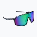 Sunglasses Aztron Thunder metalblack/white/polarizedgreen/twilightmirr/grey