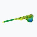 Children's sunglasses Aztron Shine spark lime/wayve/polarized green/yellow mir/grey 3