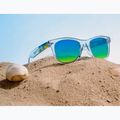Children's sunglasses Aztron Solar ice grey/graffiti/polarized blue/yellow mirror/grey. 10